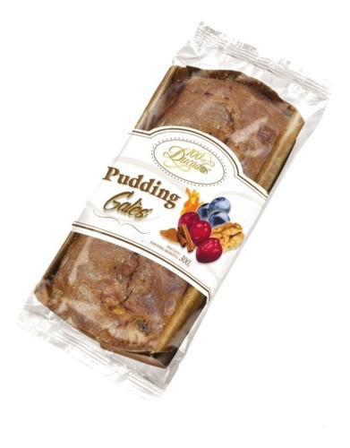 100 Ducados Pudding Gales Frutado De 300g Pack 3u