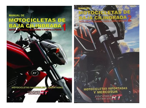Oferta: Manual De Motocicletas De Baja Cilindrada 1 Y 2 - Rt