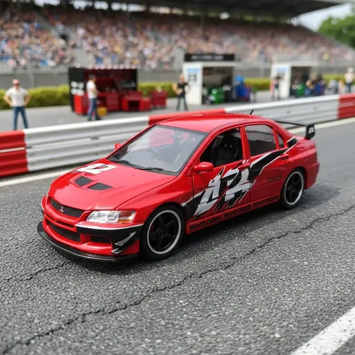 Fast & Furious Mitsubishi Lancer Evolution Ix 1/32 Jada