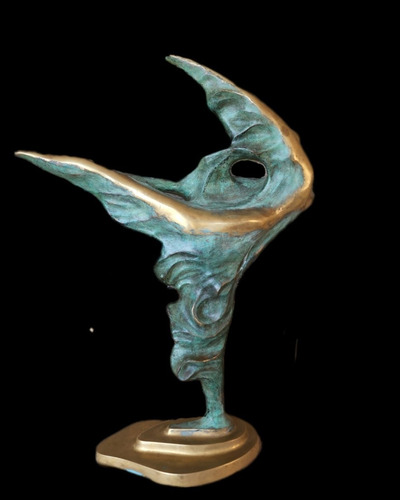 Domenico Calabrone , Modernista , 56x44x12cm Bronze .b8 (Usado)