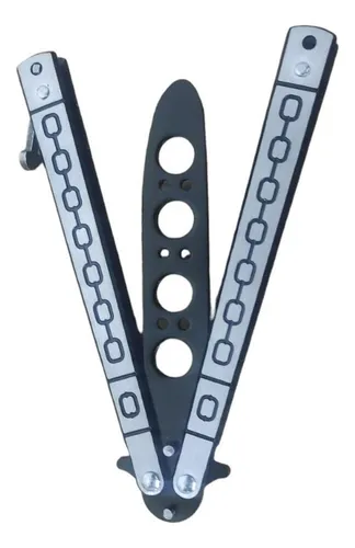 comprar Cuchillo Navaja Mariposa Sin Punta Para Practica Sin Filo