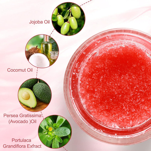 Exfoliante De Labios, Exfoliante De Matorrales De Labios Y H