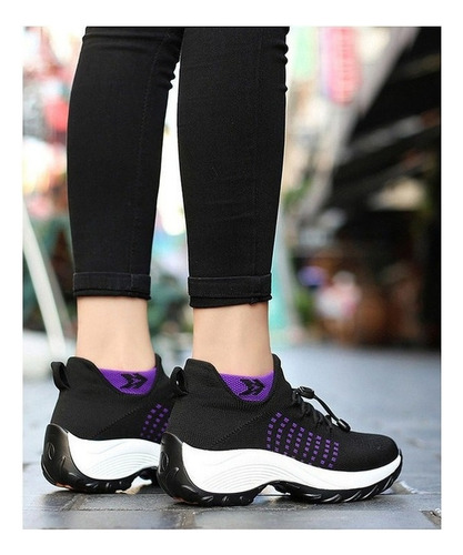 8 Calcetines Zapatos Zapatillas De Punto Con Mosca
