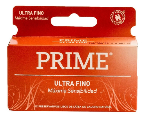 Imagen 1 de 2 de Preservativos Prime Ultra Fino X12u Mas Sensibilidad