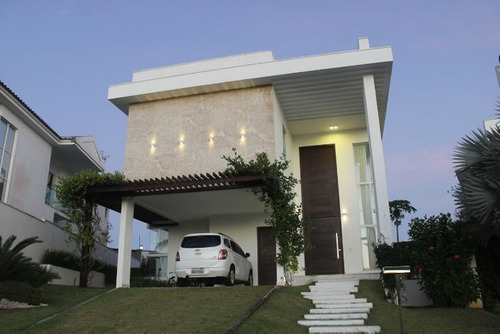 Imagem 1 de 14 de Casa Mobiliada No Alphaville Natal - 5/4 - 327m² - Catuana