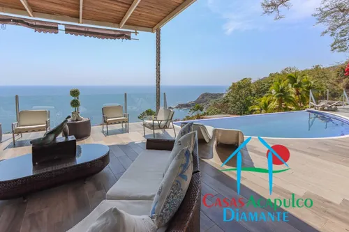 Cad Villa Vidal. Alberca Privada, Vista Al Mar, Bungaló Con Asador Y Jacuzzi