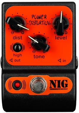 Pedal Nig Power Distortion - Garantia E Nf - Loja !!!