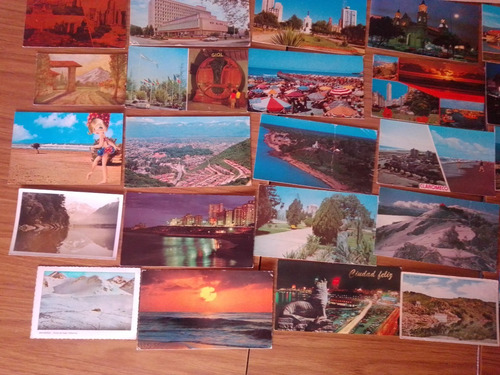 Lote 32 Postales Argentinas Años 70s Y Anteriores