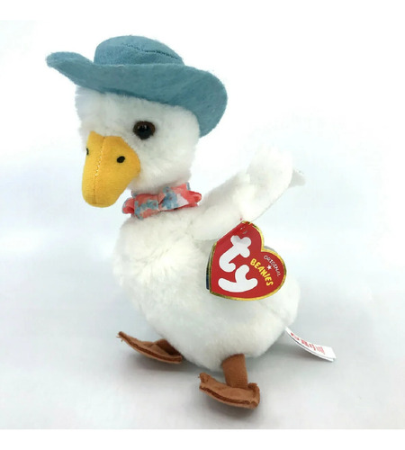 Peluche Ty Beanie Babies Jemima Puddle Duck Peter Rabbit