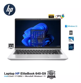 Hp Elitebook 640-g9 Core I7-1265u 32gb 512gb 14fhd W11 Pro