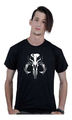 Remera Star Wars Mandalorian Logo