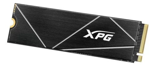 Ssd 512gb M.2 2280 Pci-e Nvme 1.4 Gen4x4 Adata Xpg Gammix S70 Blade Leitura 7400mb/s Compatível Com Pc Notebook Playstation 5 Cor Preto