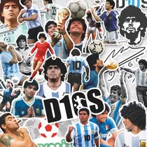 Comprar Stickers Calcos Maradona. Pack X20 Para Termo, Mate, Pc