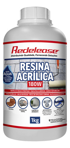 Resina 180w Base Água Para Alegoria De Escola De Samba 1 Kg