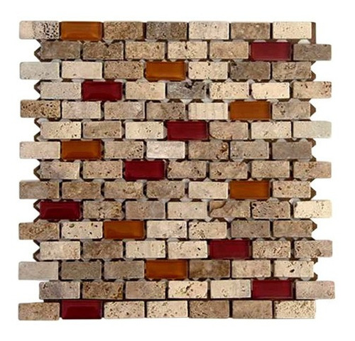 Malla Fachia Muro Mix Vetro Pasion 30x30