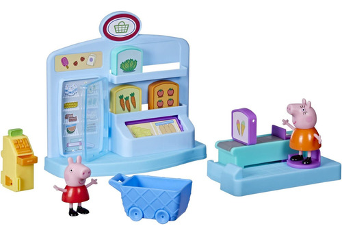 Peppa Pig Peppaøs Adventures Peppaøs Supermarket Playset 2 Y