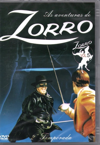 Dvd As Aventuras De Zorro Vol.5 Da (Usado)