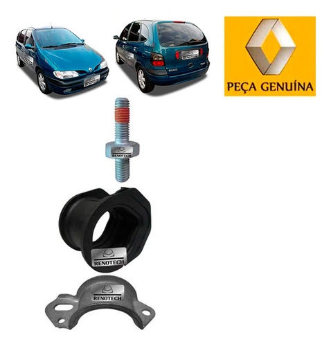 Bucha Da Caixa Direçao Sistema Trw Scenic 99 A 09 7701469491