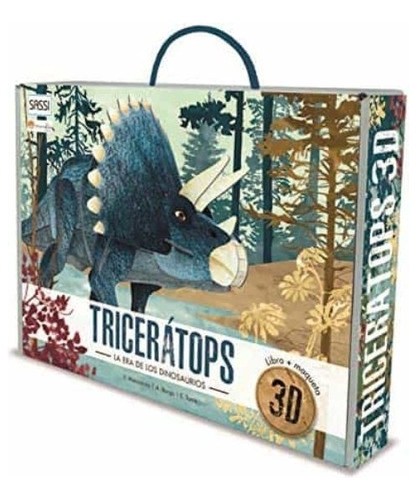 Triceratops - Libro + Maqueta 3d