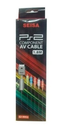 Cable Video Componente Ps2 Ps3 Playstation - Seisa Store