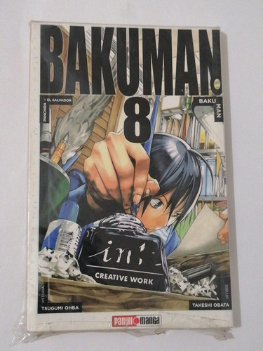 Bakuman, # 8,panini Manga, En Español 