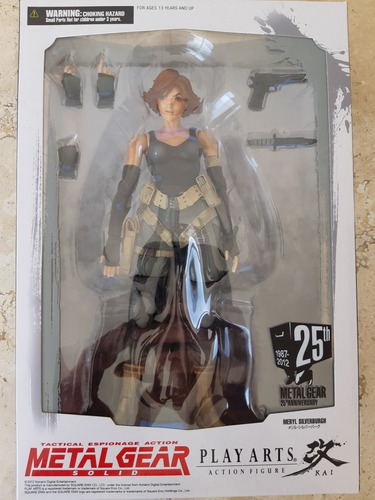 Meryl Silverburgh Metal Gear Solid Play Arts Kai Square Enix