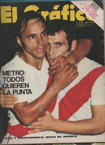 Revista El Gráfico Argentina - N° 2742 (25/04/1972) (Usado)