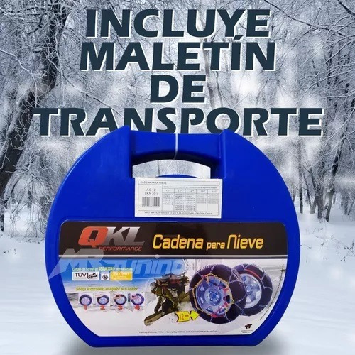 Cadenas Para Nieve Y Barro Reforzada Qkl Performance