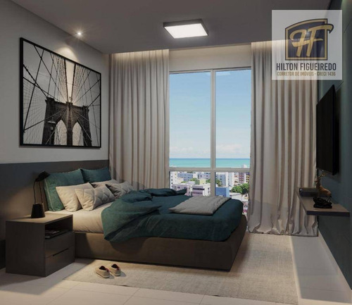 Imagem 17 de 23 de Flat À Venda, 27 M² Por R$ 169.000,03 - Bessa - João Pessoa/pb - Fl0049