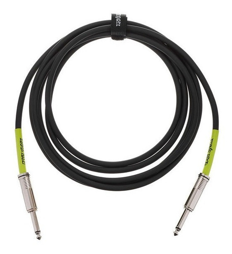 Imagen 2 de 7 de Cable Ernie Ball Eb6048 Guitarra Bajo Recto 3m - Plus
