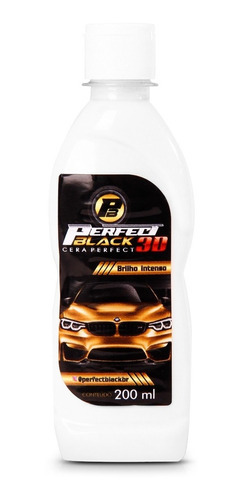 Cera Automotiva Perfect Black 200ml