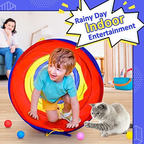 Tienda De Túnel De Juego Emergente Para Niños Pequeños, O Y