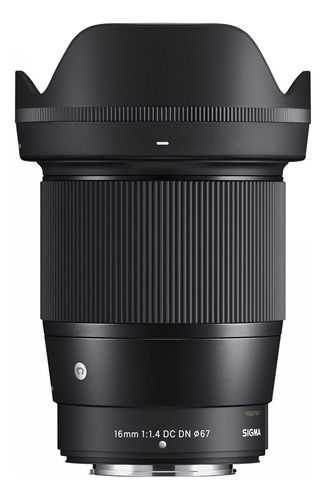 Lente Sigma 16 Mm F1.4 Contemporary Dc Dn Para Montura Fuji