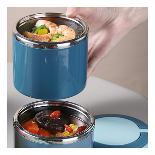 Taza Térmica Vacío Bento Lunch Box Sopa Portátil 1000ml