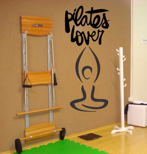 Adesivo Parede Pilates Lovers Alongamento Yoga Relax Oferta!