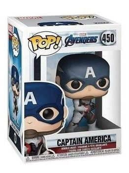 Funko Pop Avengers Captain America 450 Marvel Bobble Head 