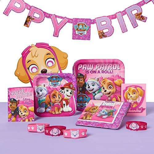 American Greetings Paw Patrol Party Supplies Para Niñas, Hoj