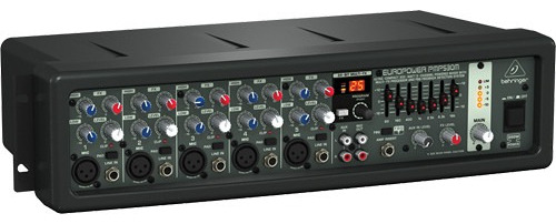 Consola 5 Canales Amplificada Behringer Pmp-550m Con Efectos