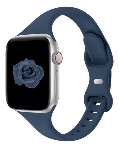 Malla Para Apple Watch 38/40/41mm Se-7a1 - Slim Abyss Blue