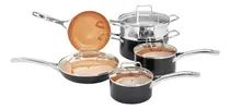 Comprar Juego De Utensilios De Cocina Amazon Basics 10 Piezas Cobre