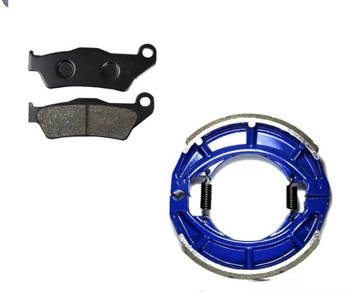Imagen 1 de 1 de Balatas Delanteras Y Traseras Avenger 220 Bajaj Calidad Jap