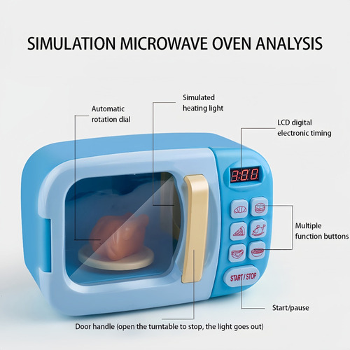 Set De Juguetes Educativos De Cocina De Simulación Para Niño