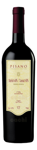 Vino Pisano Merlot Tannat 1era Viña