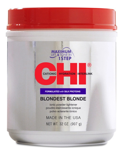 Aclarador En Polvo Chi Blondest Blonde Ionic 32 Oz