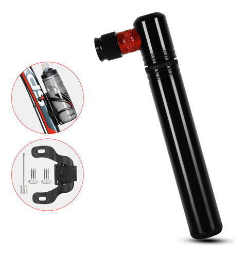 Minicesta Portátil C Bicycle Pump 7082 Para Bicicletas De Mo