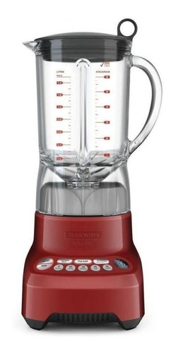 Liquidificador Tramontina By Breville Smart Gourmet 1.5 L vermelho com jarra de tritan 127V