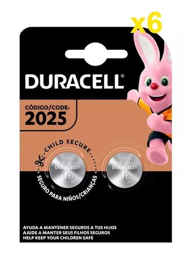 Pile DURACELL DL/CR 2032 x6