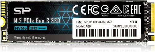 Disco Estado Sólido M.2 Silicon Power 1 Tb Nvme 2280 Mbs