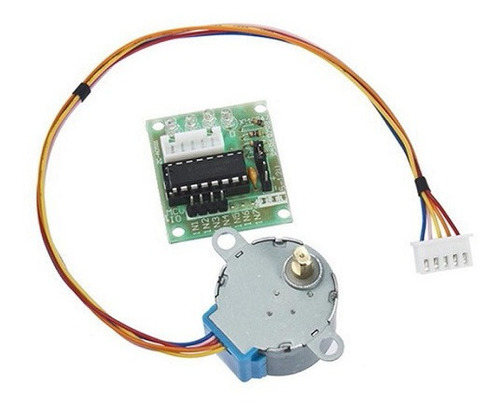 Imagen 1 de 1 de Motor A Pasos 5v 28byj-48 Con Driver Uln2003