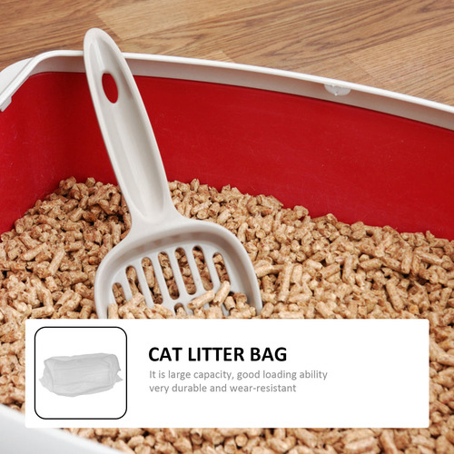 Bolsa De Arena Plástica Para Gatos, Práctica Bolsa De Baño G